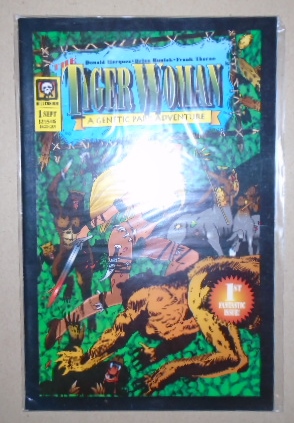The Tiger Woman A Genetic Park Adventure 1 Comic Book For Sale September 1994 Millennium